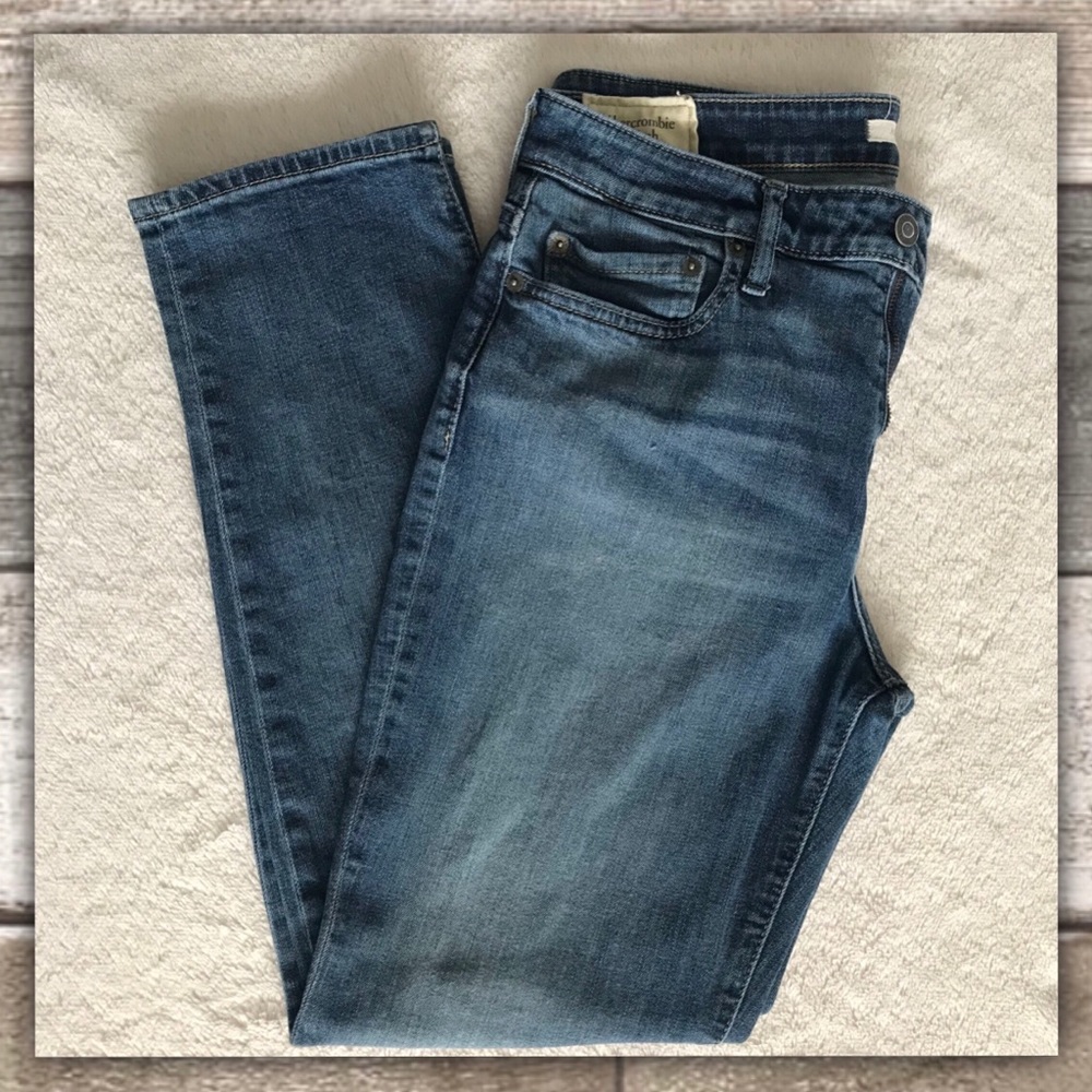 ABERCROMBIE FITCH Mens Jeans Stretch Relaxed